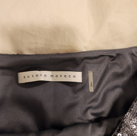 NWT Susana Monaco Sequin Skirt Size 2. - Picture 5 of 7